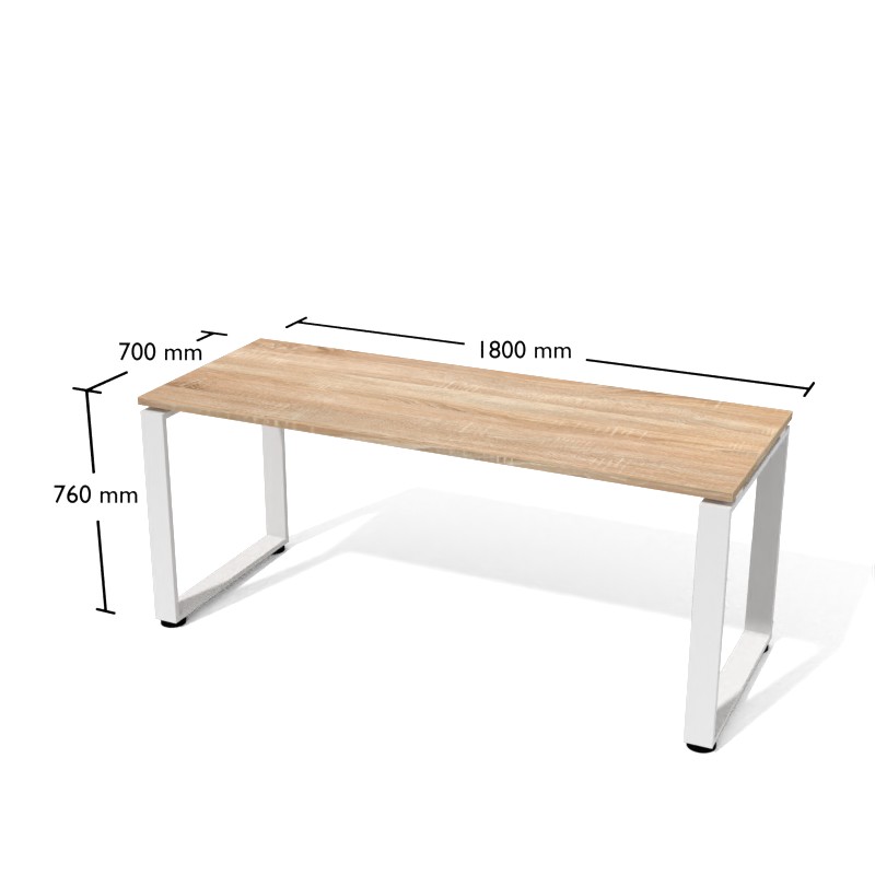Biurko F5-7 1800 x 700 x 760h | Meble DUO XAR F5 7