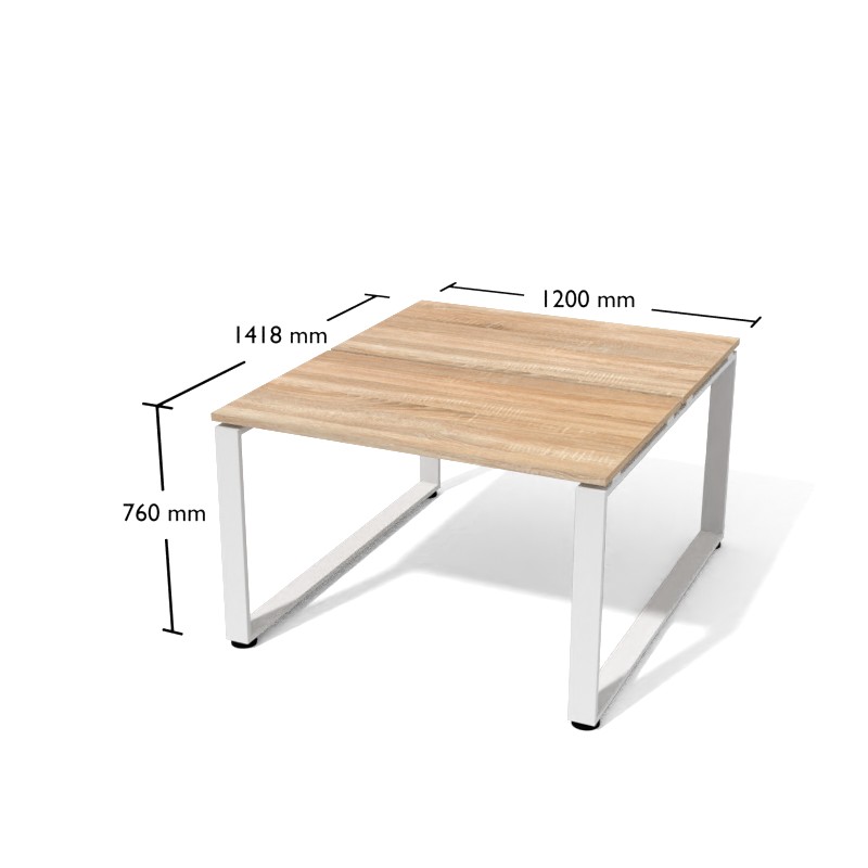 Biurko Fb2-7 1200 x 1418 x 760h | Meble DUO XAR Fb2 7 1 1