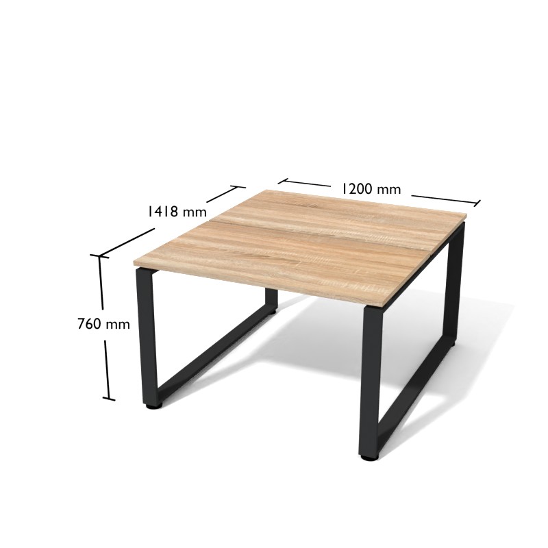 Biurko Fb2-7 1200 x 1418 x 760h | Meble DUO XAR Fb2 7 2