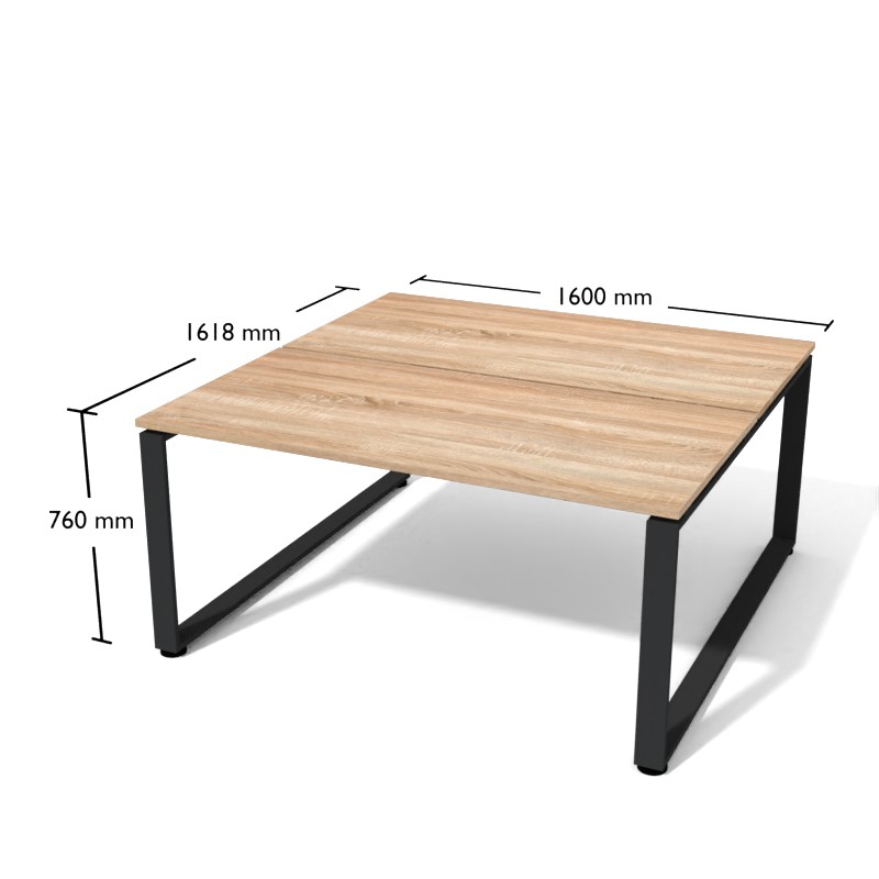 Biurko Fb4-8 1600 x 1618 x 760h | Meble DUO XAR Fb4 8 1