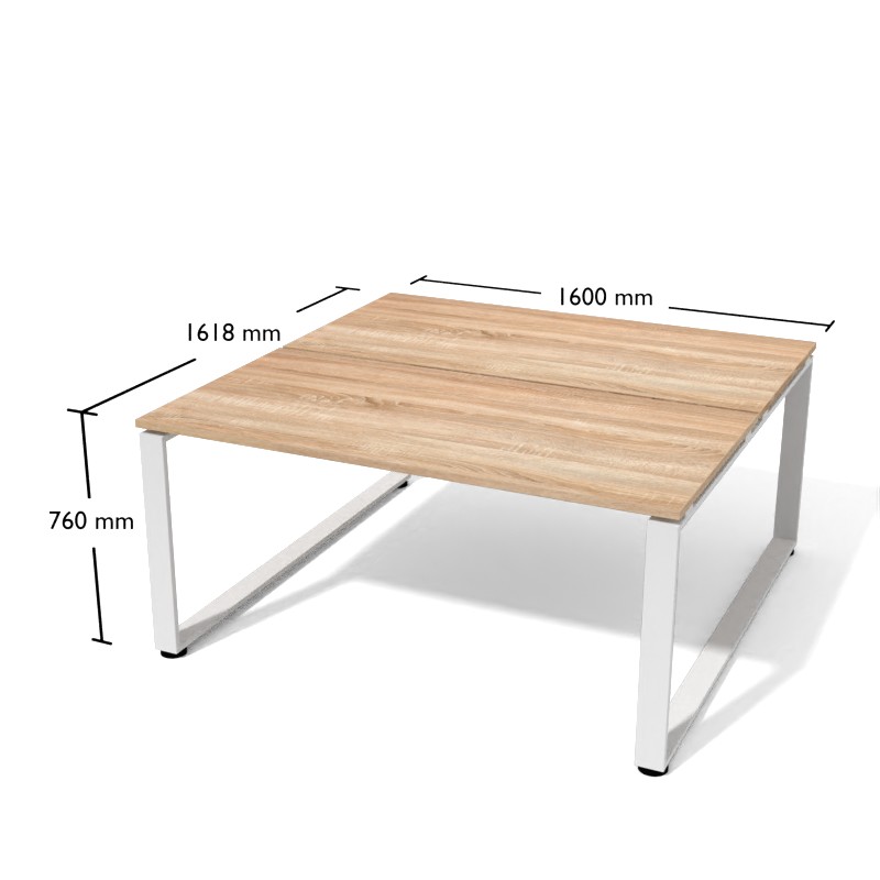Biurko Fb4-8 1600 x 1618 x 760h | Meble DUO XAR Fb4 8