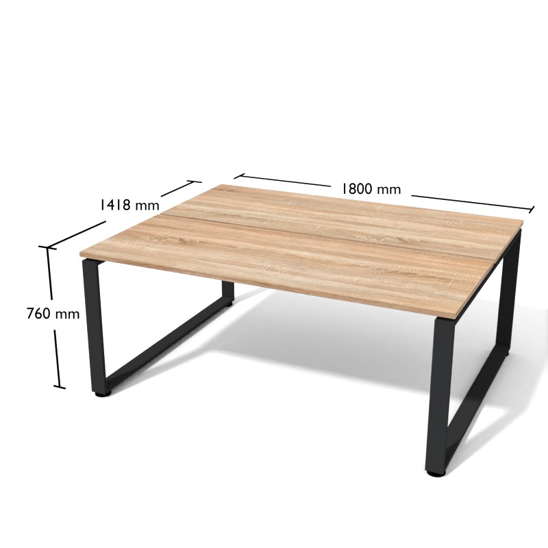 Biurko Fb5-7 1800 x 1418 x 760h | Meble DUO XAR Fb5 7