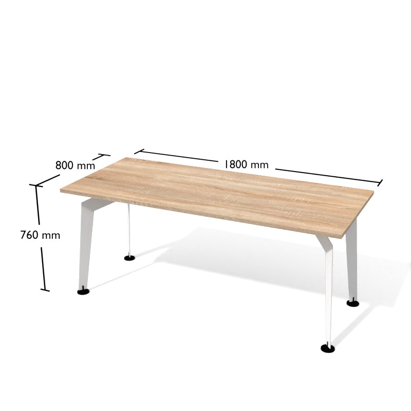 Biurko S5-8 1800x800x760h | Meble DUO XAR S5 8