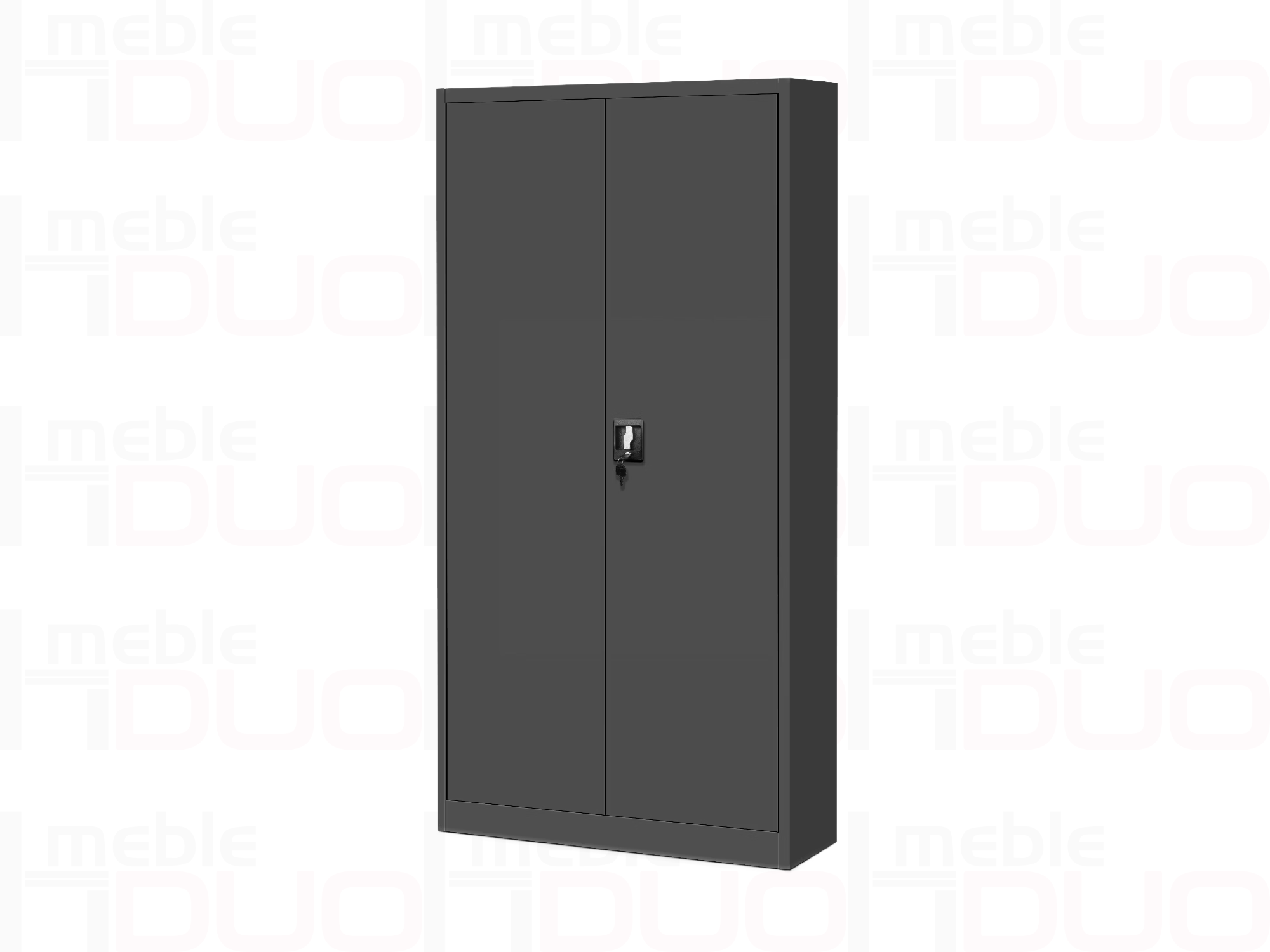 Biurowa szafa metalowa na akta TOMASZ, 900 x 1850 x 450 mm