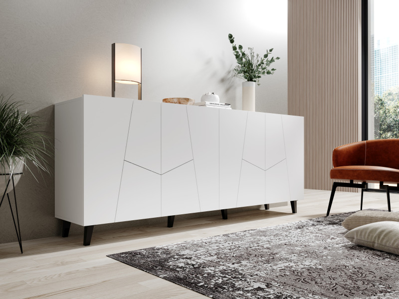 ETNA KOMODA biały mat/ biały mat | Meble DUO 5903815008047 2