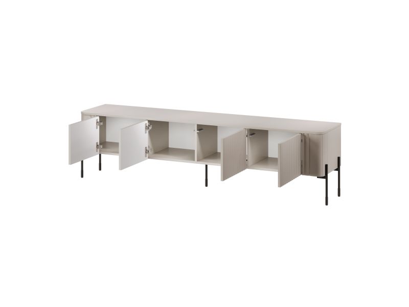 VERA szafka RTV 190 czarny ( 1 szt.=1 p. ) | Meble DUO 5903815010781 2