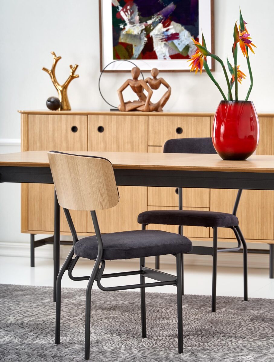 SMART stół dąb naturalny/czarny | Meble DUO 5905248102378 5