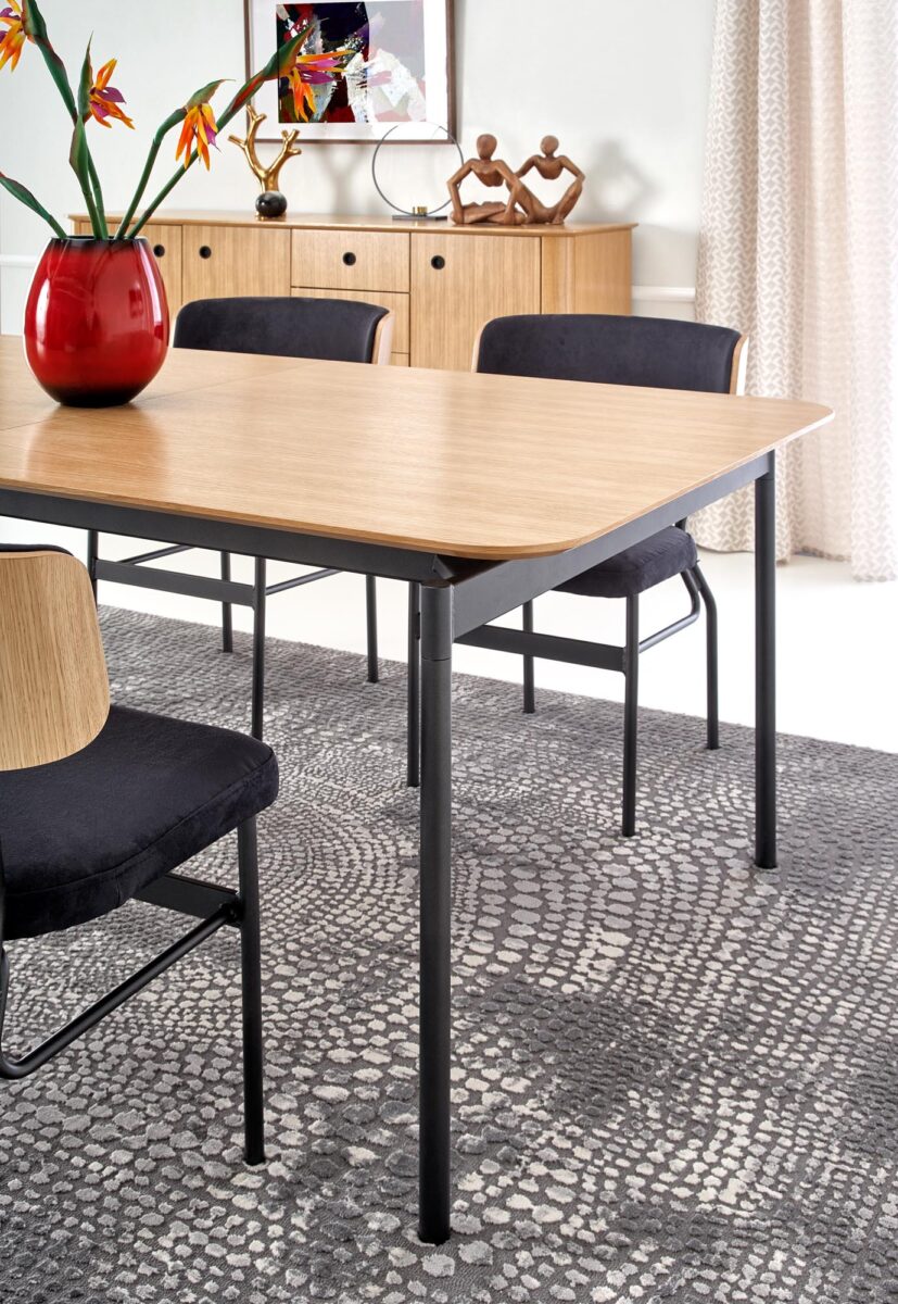 SMART stół dąb naturalny/czarny | Meble DUO 5905248102378 7