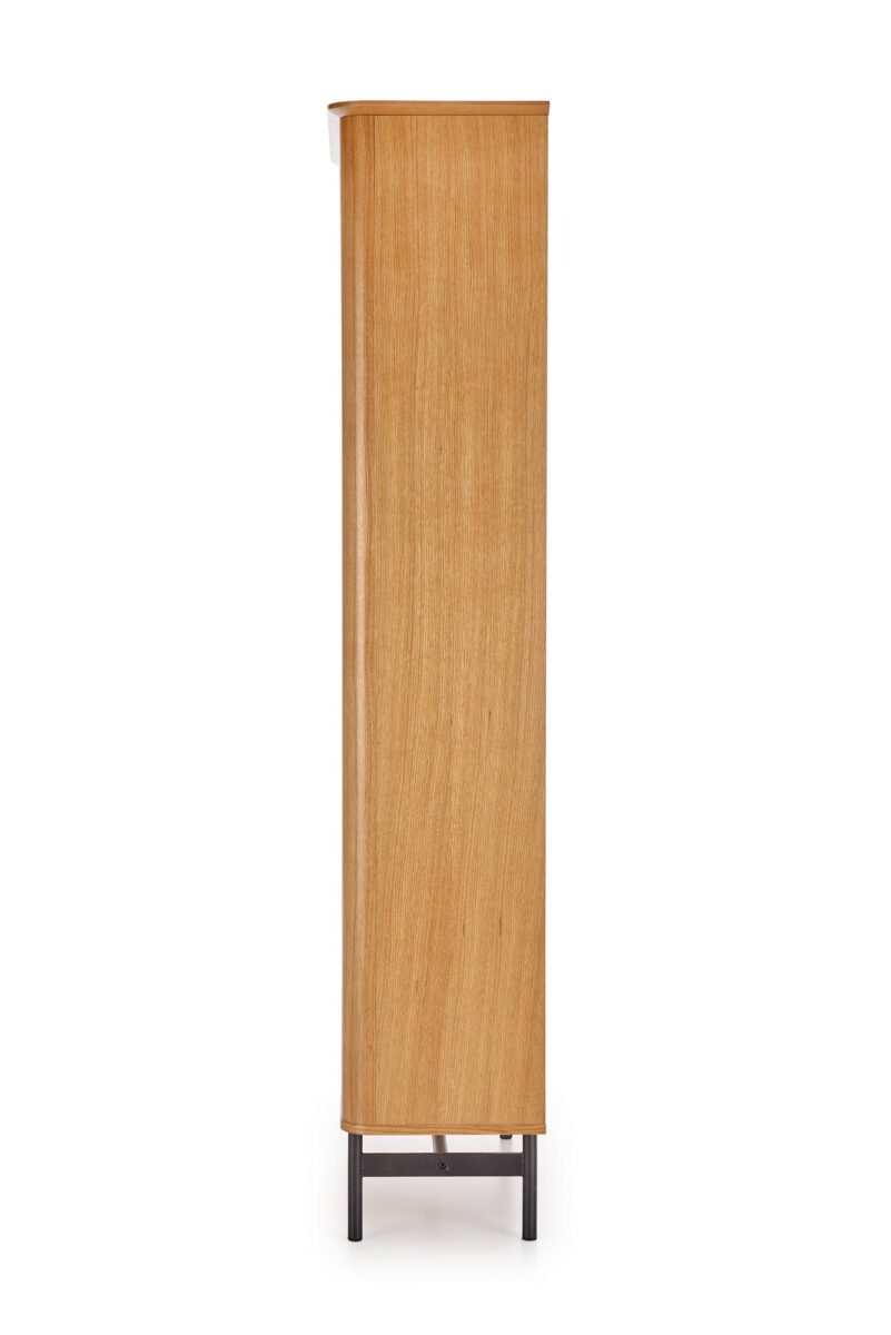 SMART regał REG-1 dąb naturalny/czarny | Meble DUO 5905248104303 4