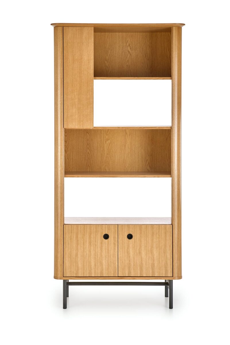 SMART regał REG-1 dąb naturalny/czarny | Meble DUO 5905248104303 9