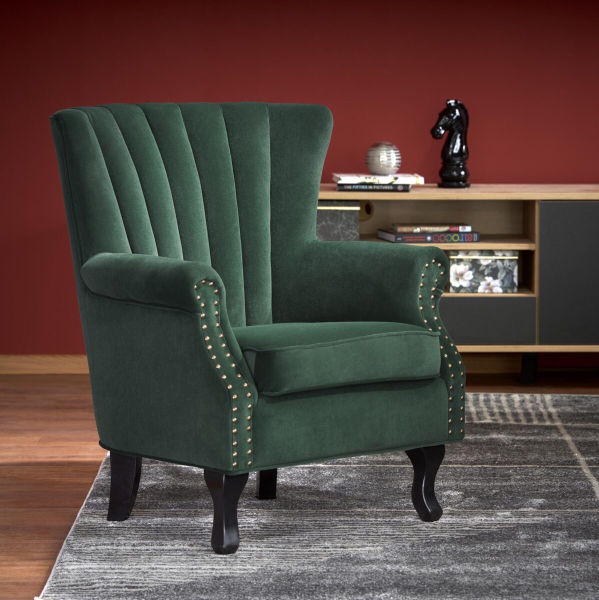 TITAN fotel ciemny zielony | Meble DUO 5905248112810 9