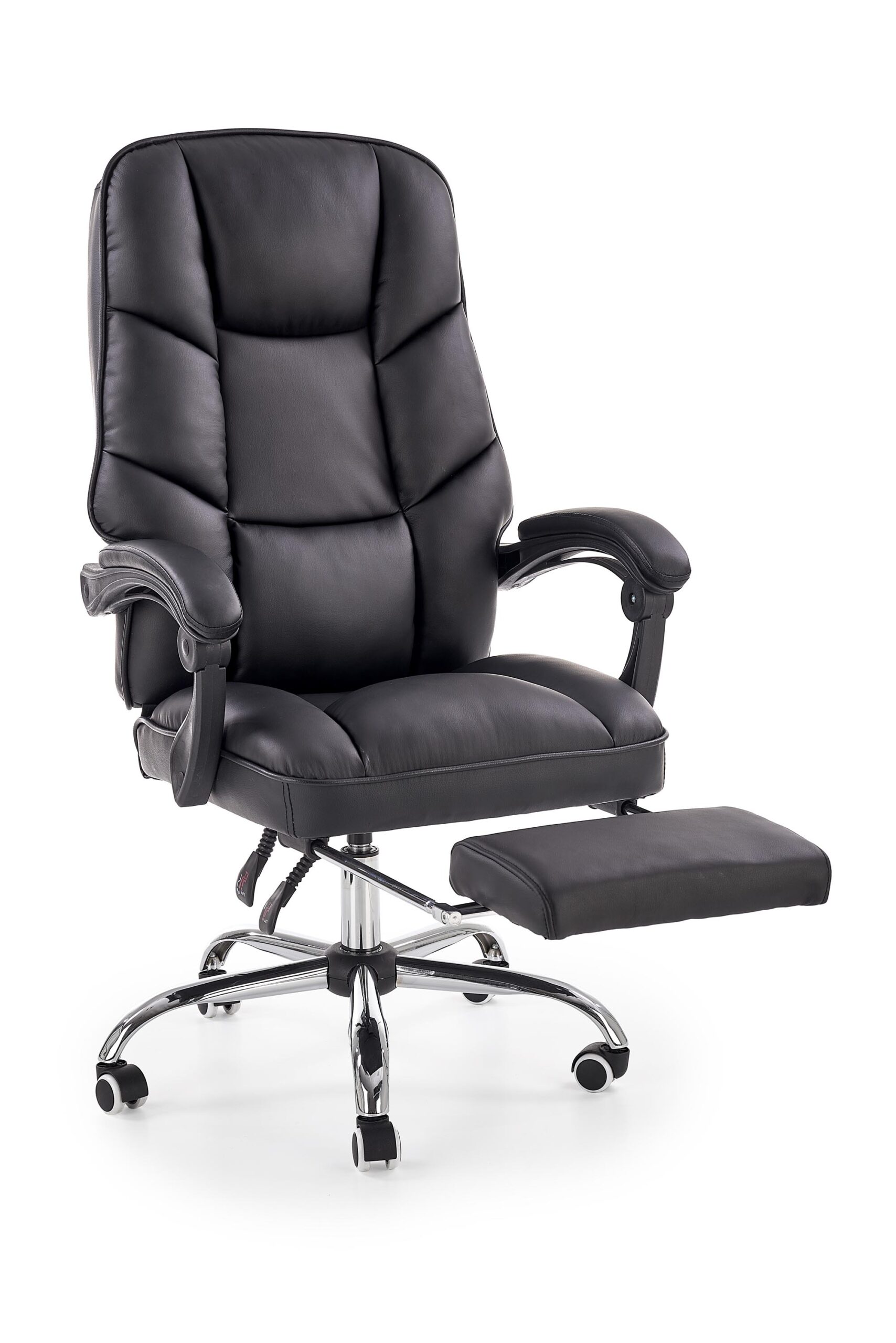 ALVIN fotel gabinetowy czarny | Meble DUO 5905248115521 1 scaled