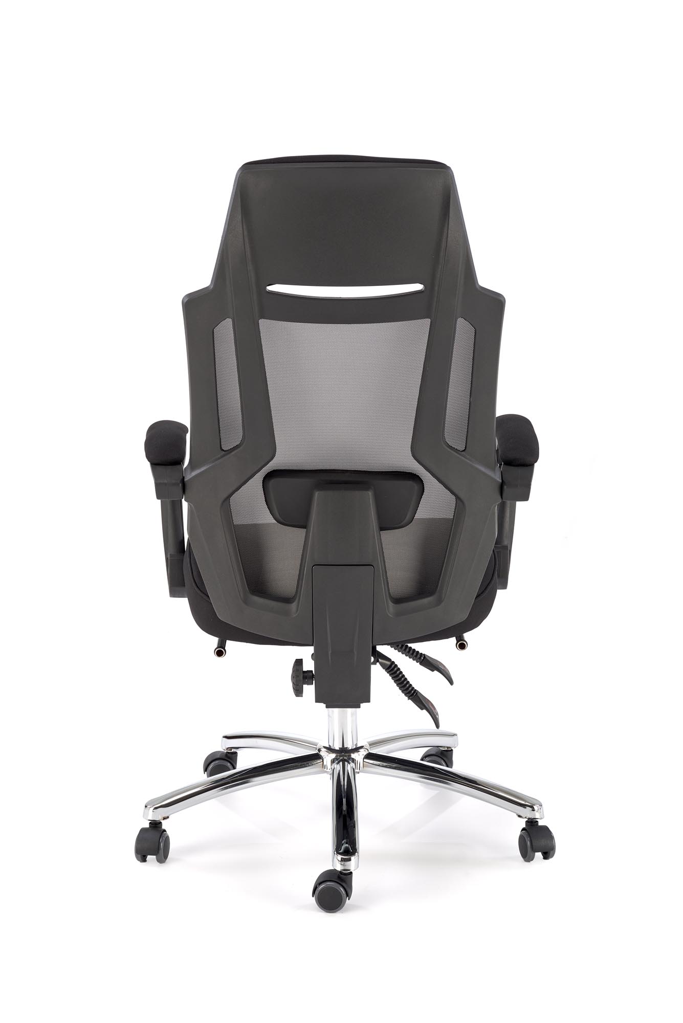 FREEMAN fotel pracowniczy z podnożkiem czarny / popielaty | Meble DUO 5905248115965 18