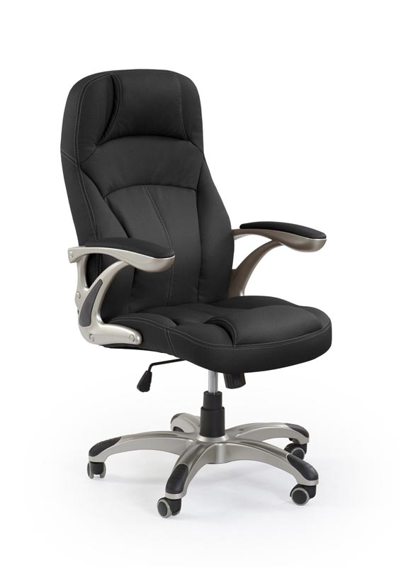 CARLOS fotel gabinetowy czarny | Meble DUO 5905248120792 1
