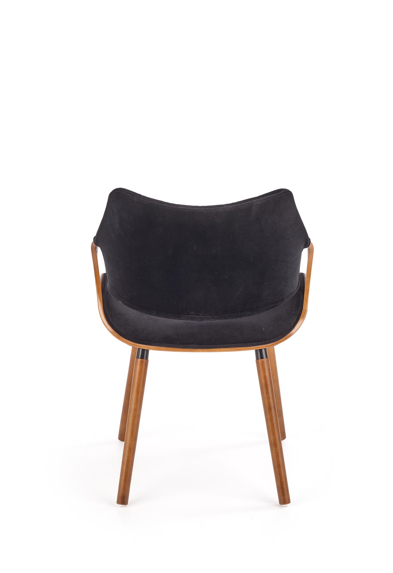 K396 krzesło orzechowy / czarny | Meble DUO 5905248121546 11