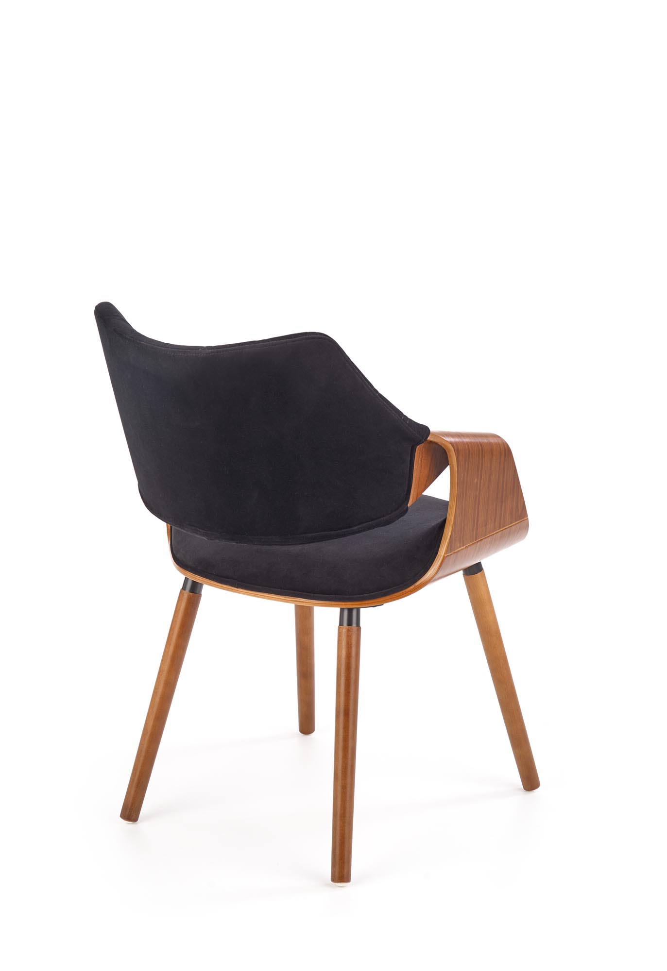 K396 krzesło orzechowy / czarny | Meble DUO 5905248121546 3