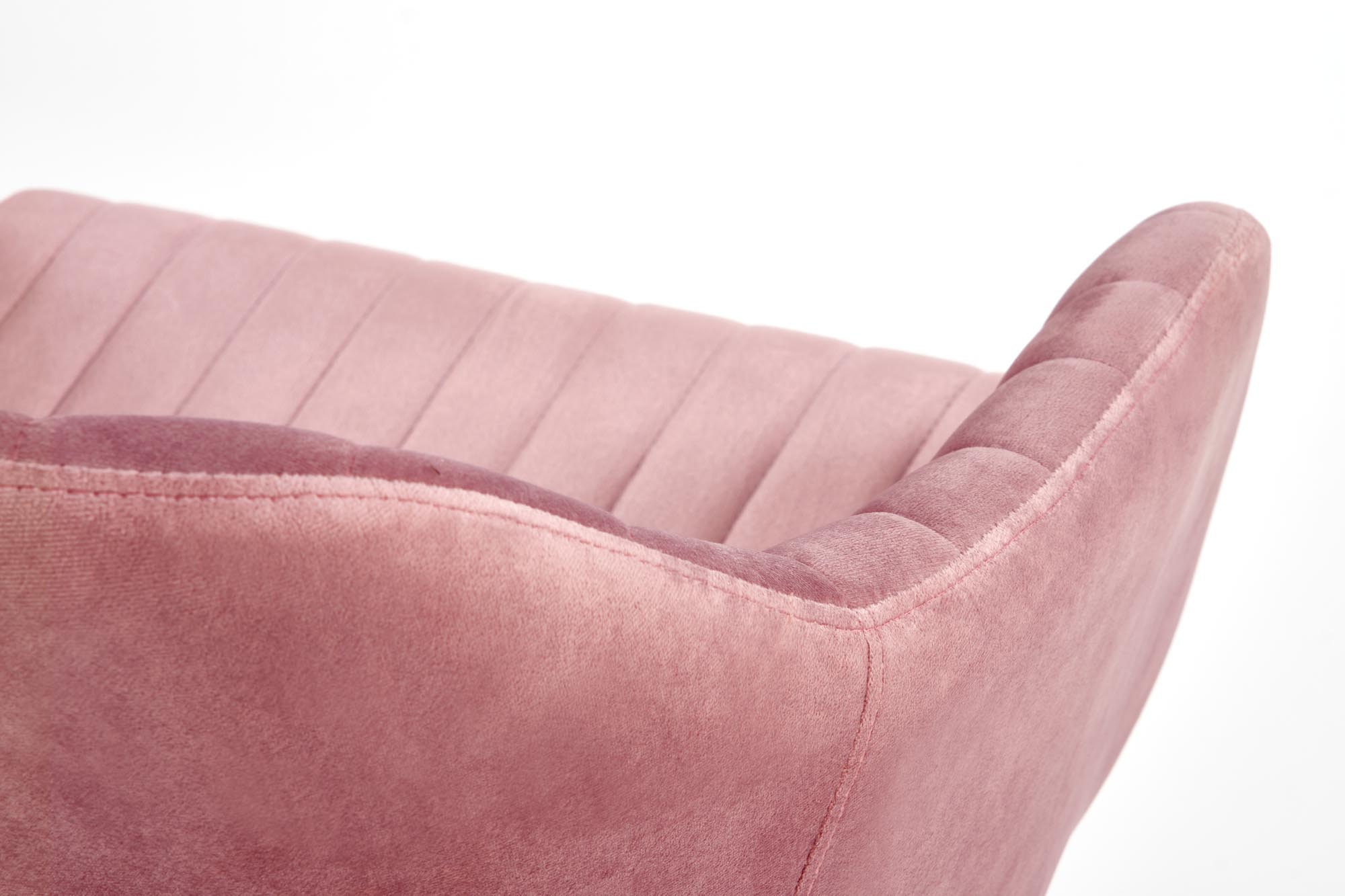 FRESCO fotel młodzieżowy różowy velvet - obrazek 6
