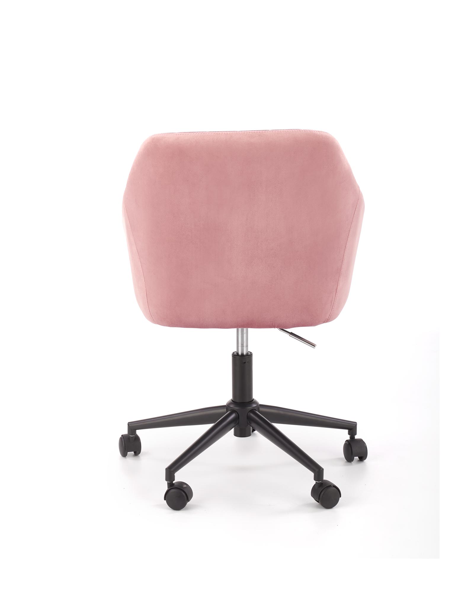 FRESCO fotel młodzieżowy różowy velvet - obrazek 9