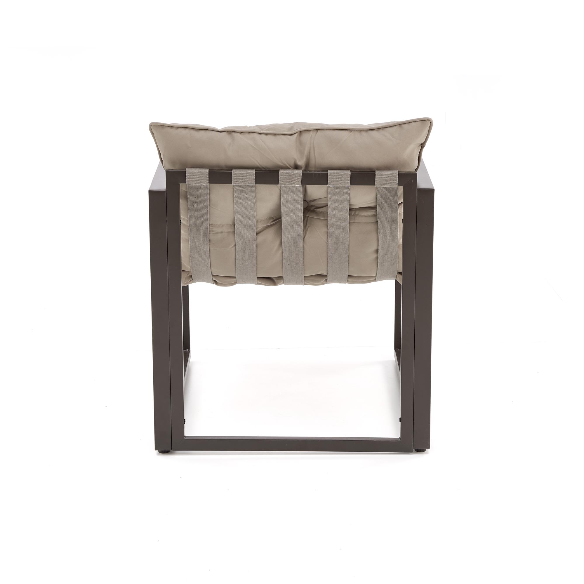 SHARK zestaw ogrodowy ( sofa + fotel 2x + ława ), ciemny brąz / cappuccino | Meble DUO 5905248126954 10