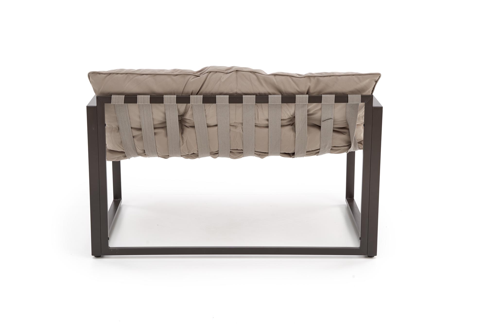 SHARK zestaw ogrodowy ( sofa + fotel 2x + ława ), ciemny brąz / cappuccino | Meble DUO 5905248126954 19