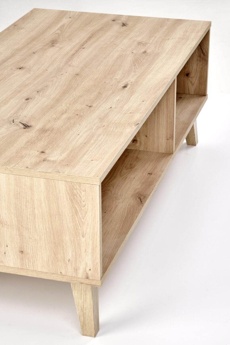 BORNEO LAW-1 ława dąb artisan/czarny | Meble DUO 5905248127289 4