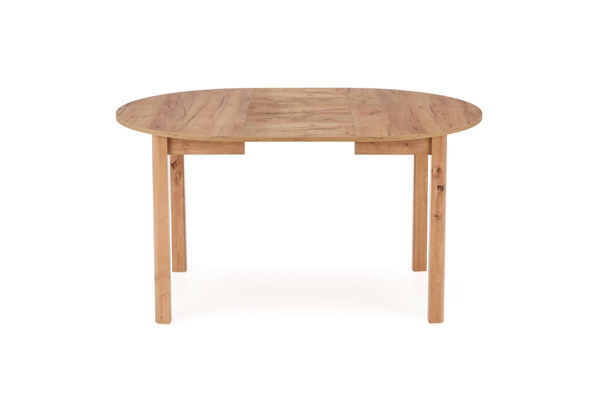 RINGO stół kolor blat dąb craft, nogi – dąb craft (102-142x102x76 cm) | Meble DUO 5905248128309 8