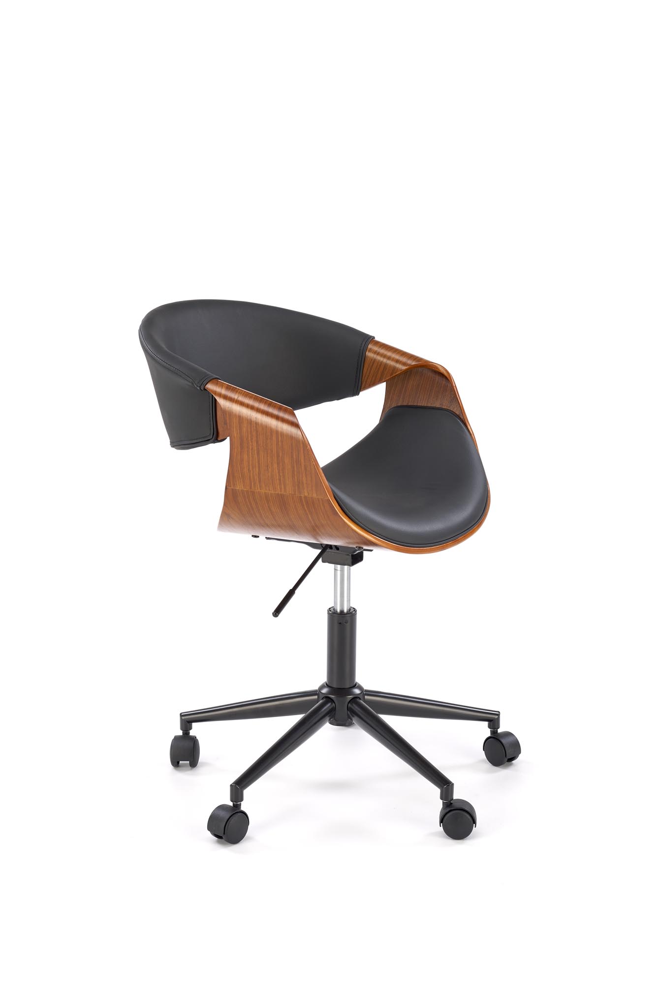 BILBO fotel gabinetowy czarny / orzechowy | Meble DUO 5905248131477 4