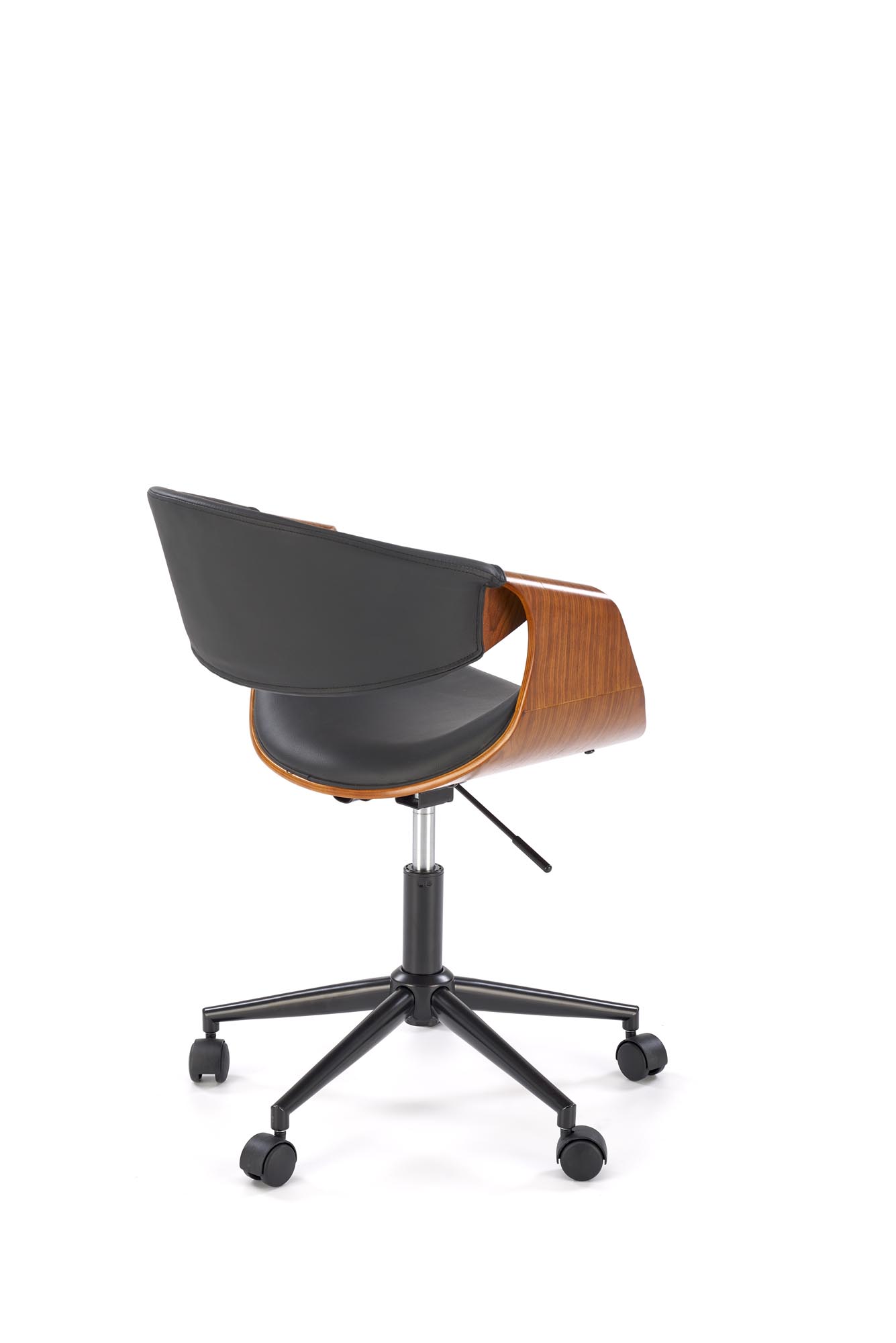 BILBO fotel gabinetowy czarny / orzechowy | Meble DUO 5905248131477 5