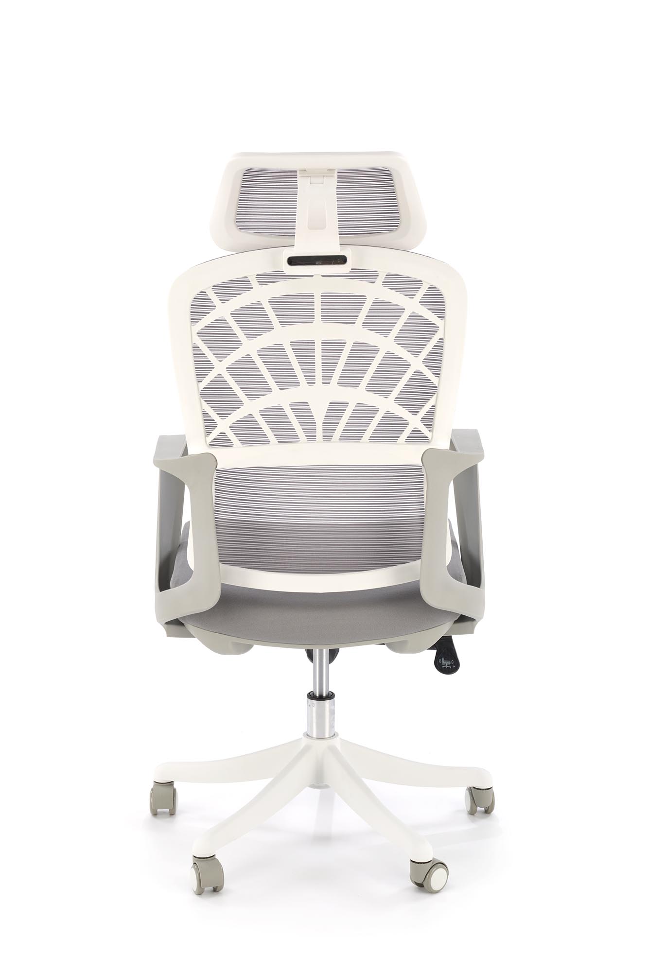 VESUVIO 2 fotel gabinetowy popielaty / biały | Meble DUO 5905248131774 12