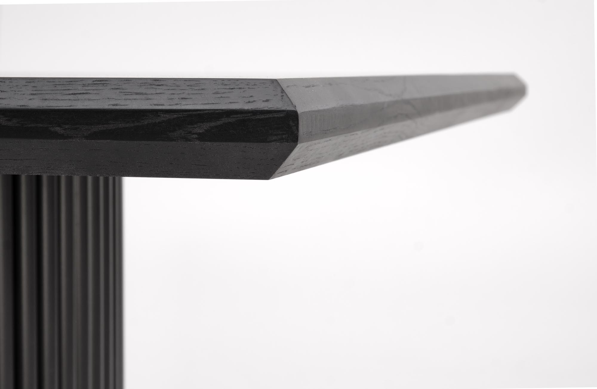 BOLERO stół rozkładany 160-250x90x78 cm dąb naturalny/czarny | Meble DUO 5905248137158 11