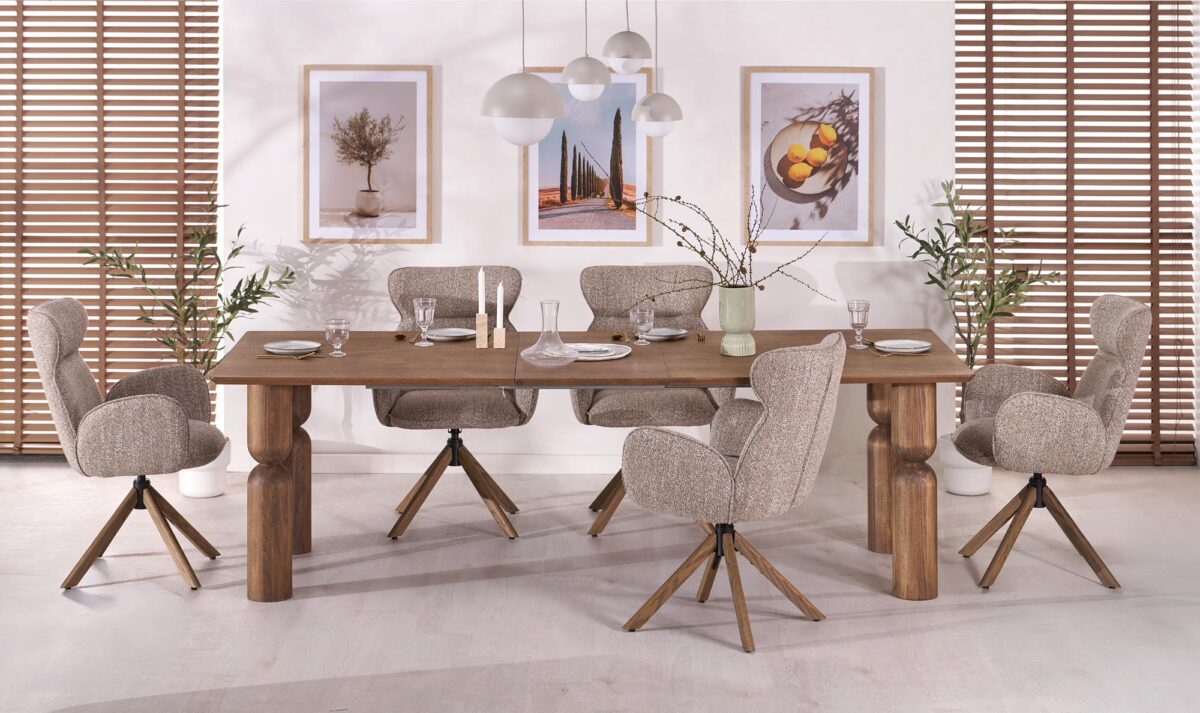 MELTON stół rozkładany 200-300x101x76 cm jasny orzech | Meble DUO 5905248137165 1