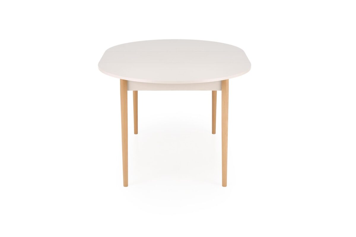 PIVOT stół rozkładany 102-142x102x75 cm, blat – kaszmir, nogi – naturalny | Meble DUO 5905248137349 12