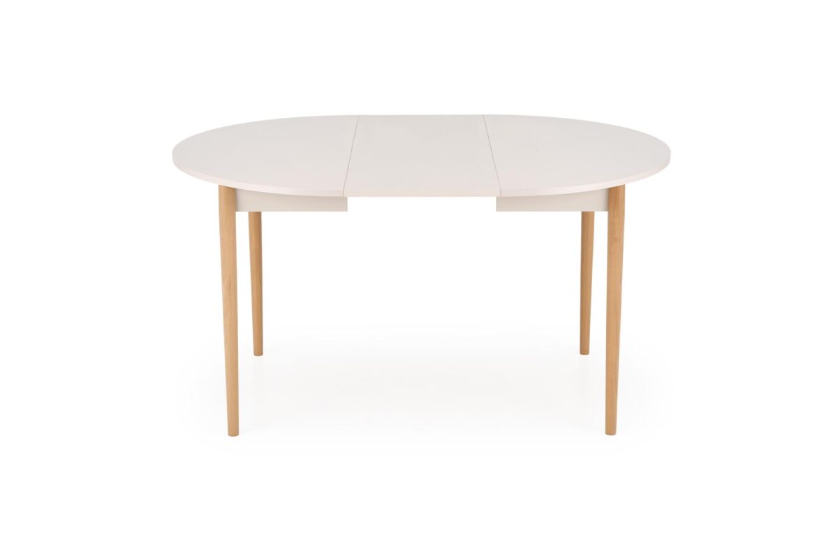PIVOT stół rozkładany 102-142x102x75 cm, blat – kaszmir, nogi – naturalny | Meble DUO 5905248137349 15