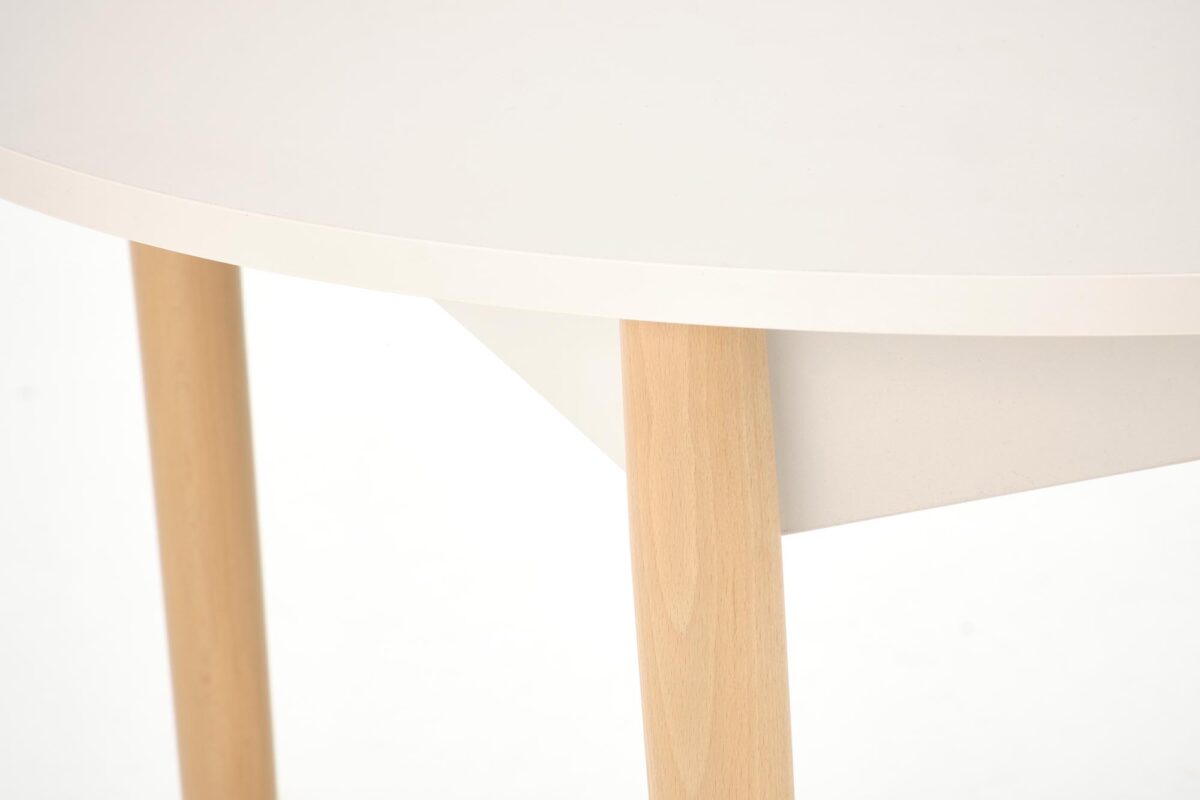 PIVOT stół rozkładany 102-142x102x75 cm, blat – kaszmir, nogi – naturalny | Meble DUO 5905248137349 9