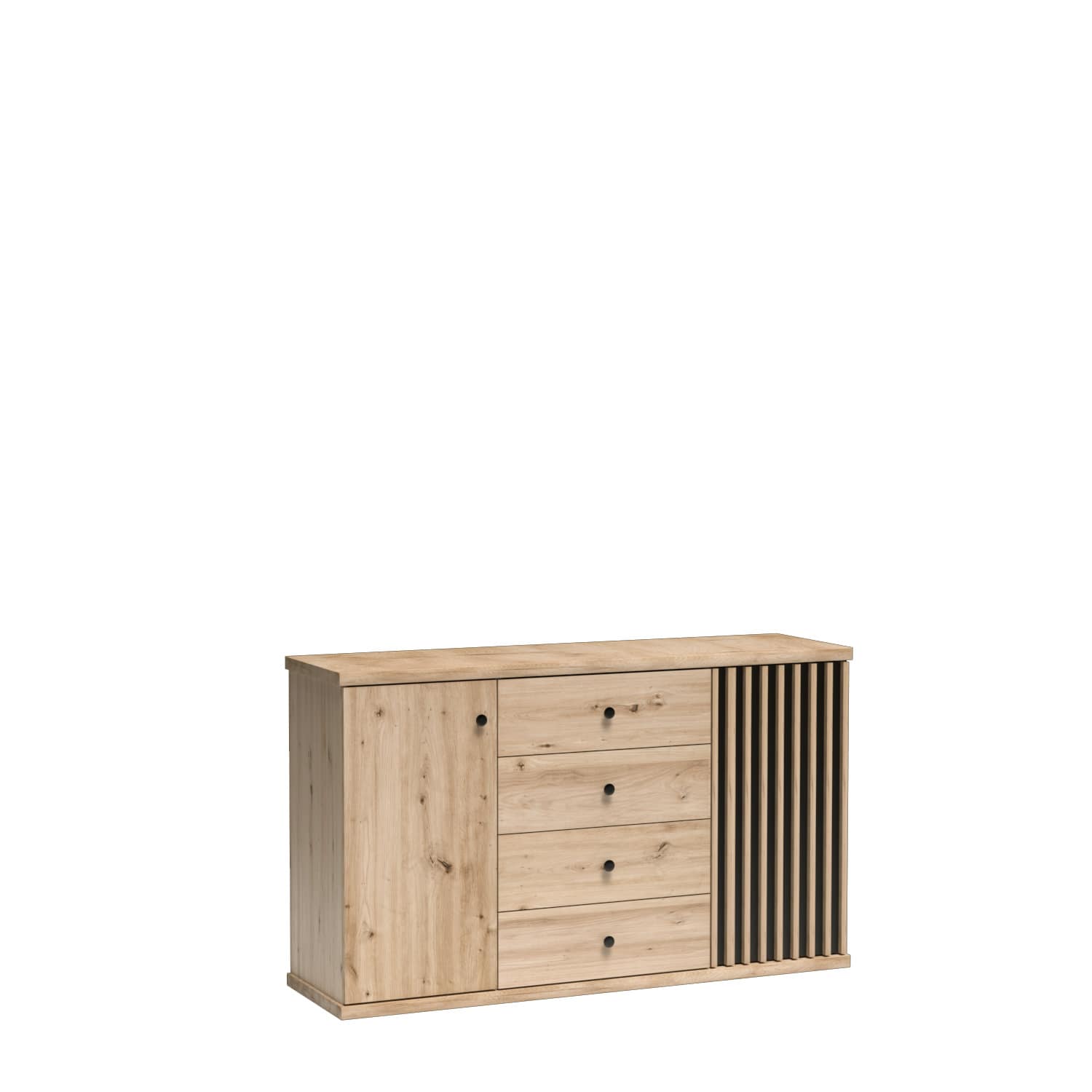 CALI komoda duża z lamelami C4 artisan | Meble DUO 5905289000824 1
