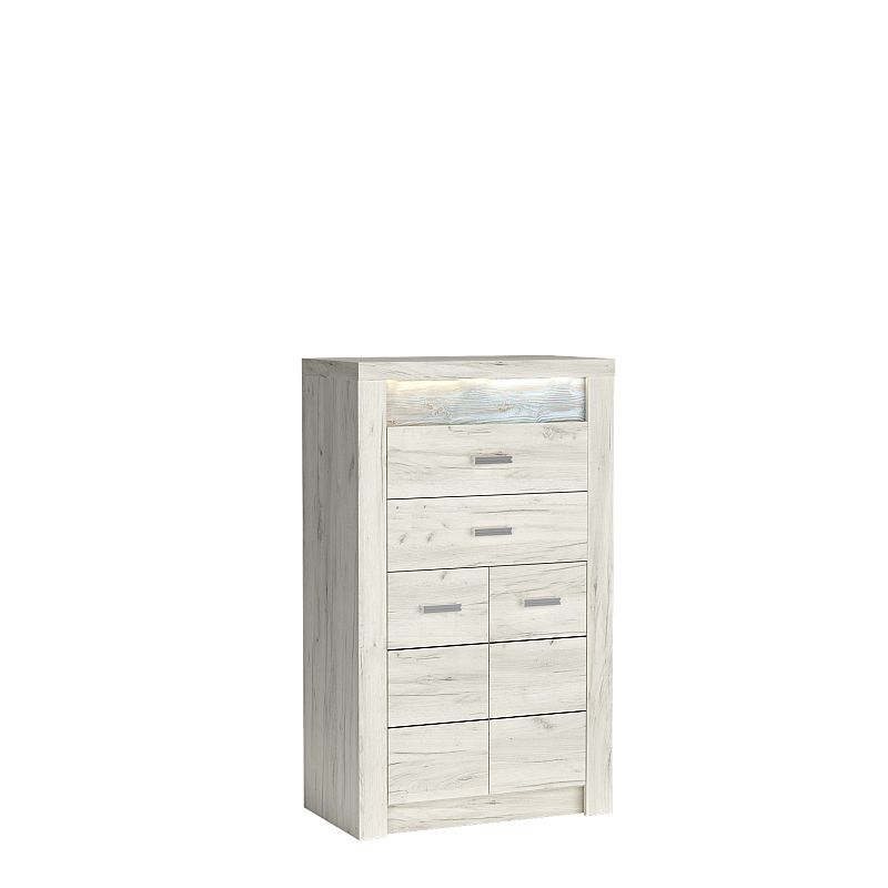 INDIANAPOLIS komoda I6 kraft biały | Meble DUO 5905289001609 1