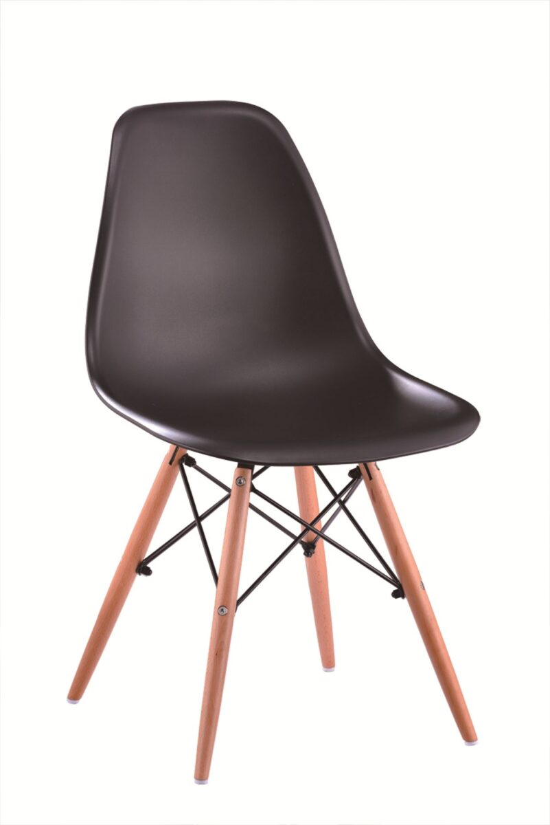 Krzesło (czarny) (1p = 4 szt) | Meble DUO PC 015 black