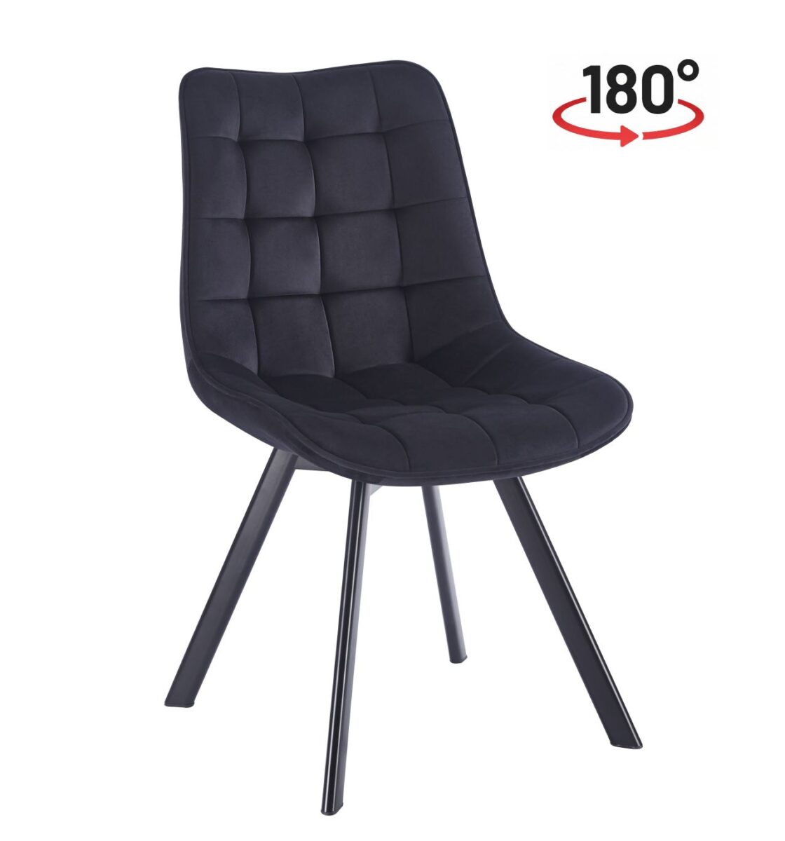 Krzesło velvet – Riviera 100 czarne | Meble DUO aam2bodqy7hlisbosc3w