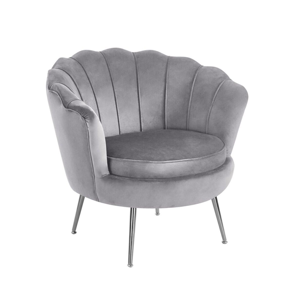 Fotel velvet (S) – Riviera 91 szary | Meble DUO aksun5kuagrkhnfph75q
