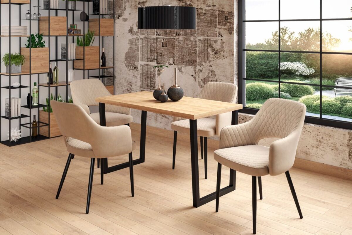 Stół (dąb złoty craft + nogi V60) 67×128 | Meble DUO dw06yzjnhquqi7bp5i4z