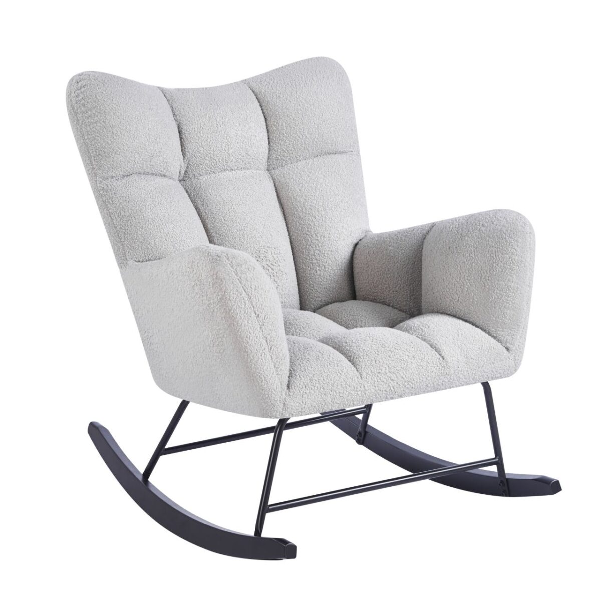 Fotel bujany Teddy – Quelle 83 szary | Meble DUO hv1xb63oxgysoa467u7s