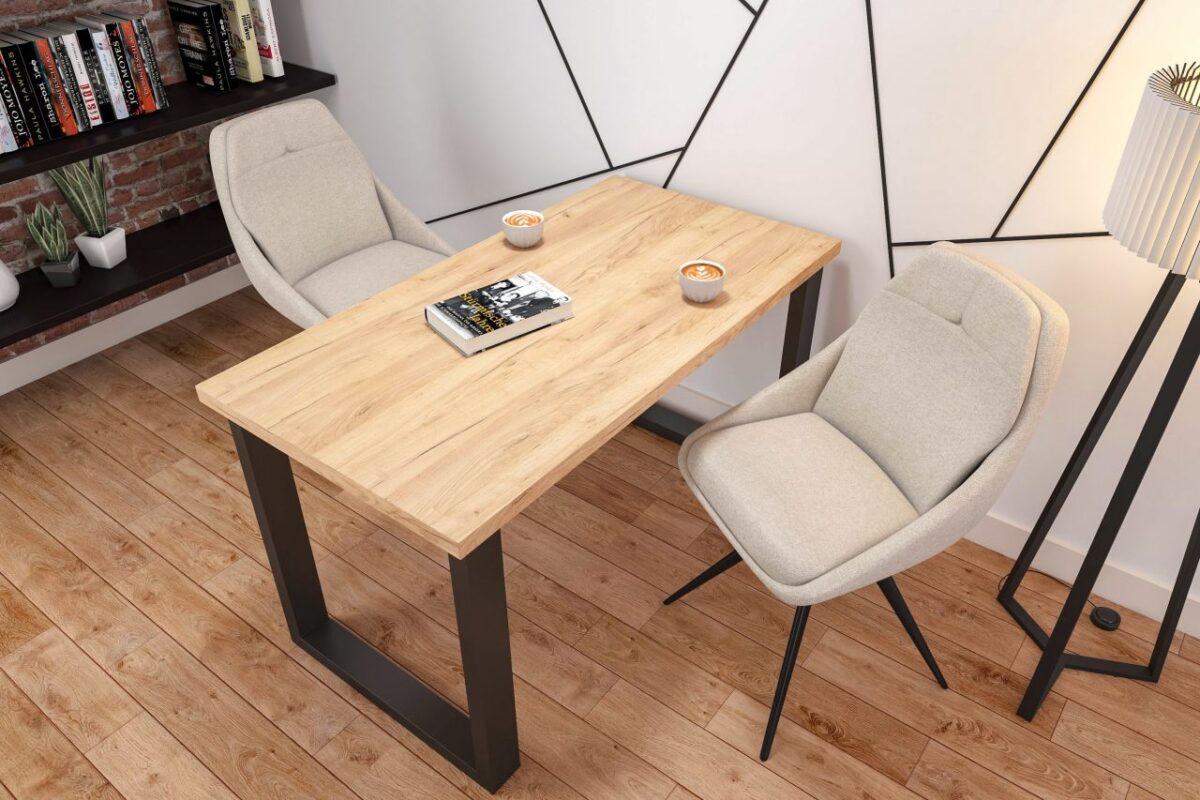 Stół (dąb złoty craft + nogi U60) 67×128 | Meble DUO ksfdn6m47buin1vz6wys