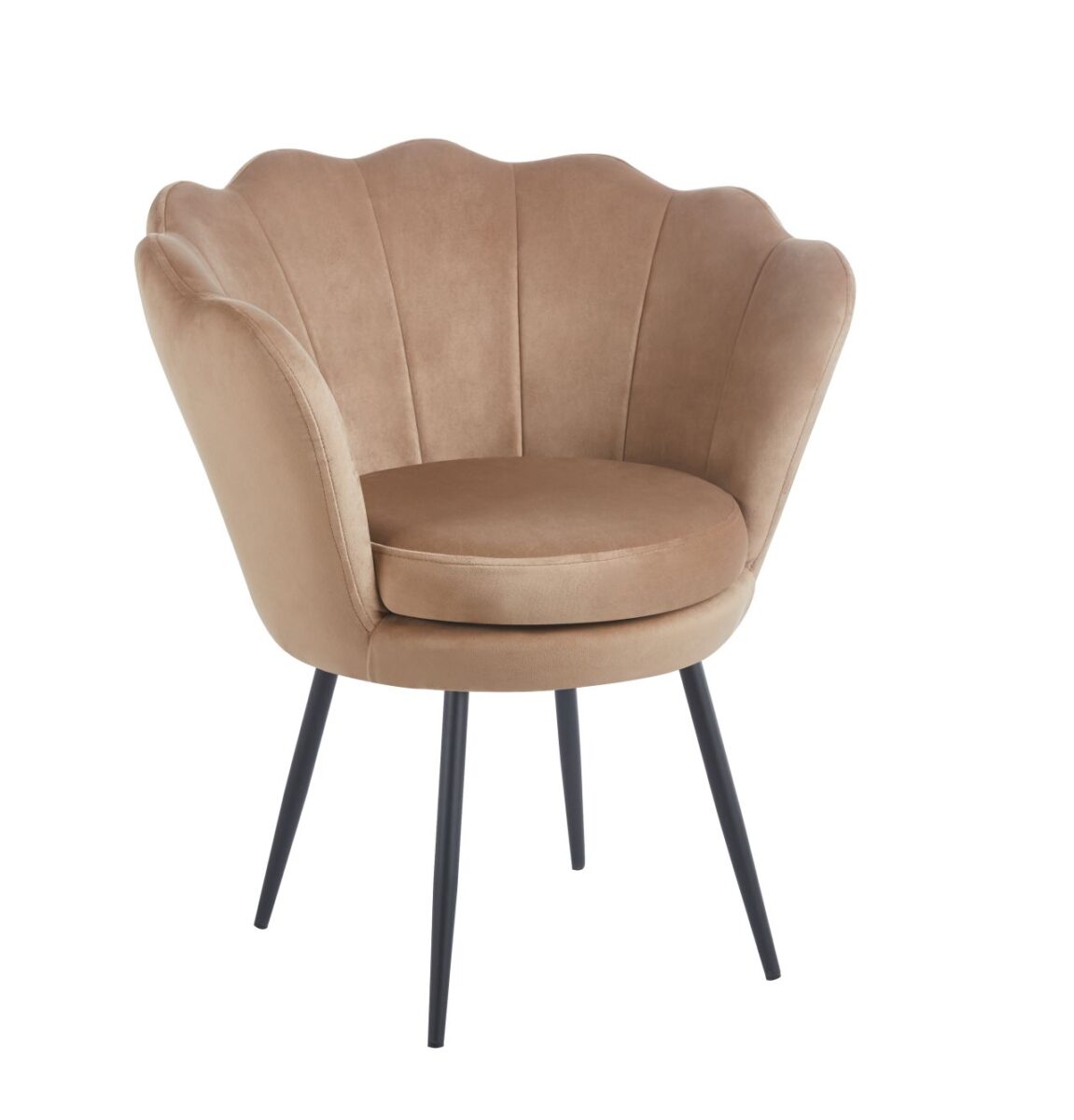 Fotel velvet (cappuccino) /nogi czarne/ | Meble DUO phuwj51cwuh93l8br4qo