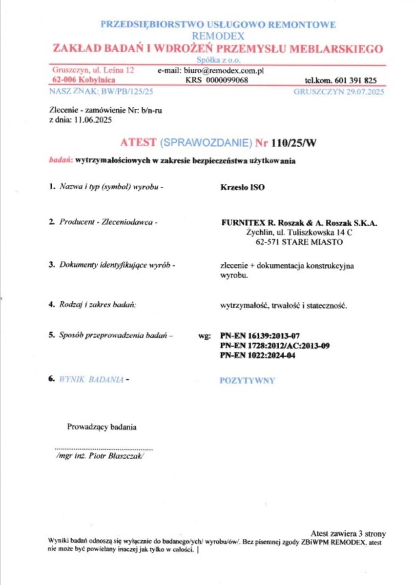 Krzesło ISO (szare) – ATEST BHP | Meble DUO q1be8txdegbdn3aldgug