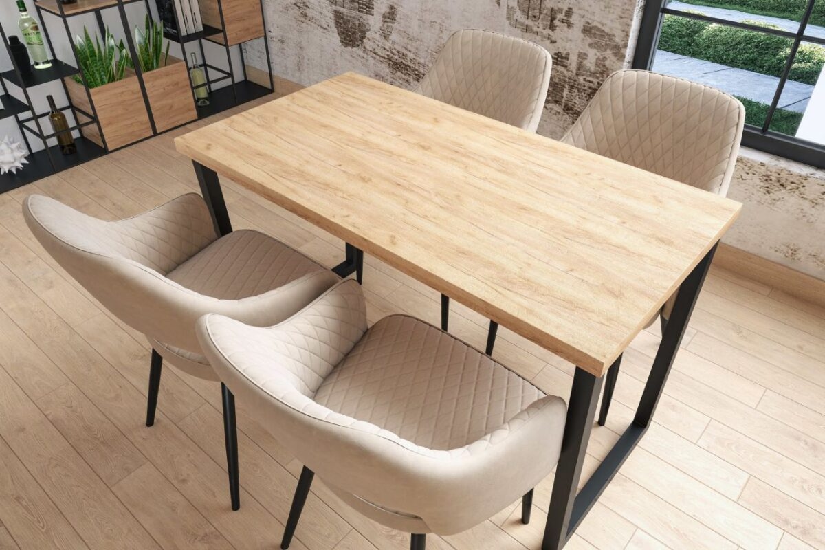 Stół (dąb złoty craft + nogi V60) 67×128 | Meble DUO ttwwze1gnvetcd7nmno2
