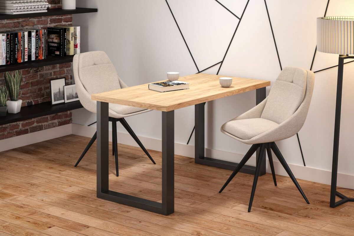 Stół (dąb złoty craft + nogi U60) 67×128 | Meble DUO umtpfskaqhadoj8ly7wx