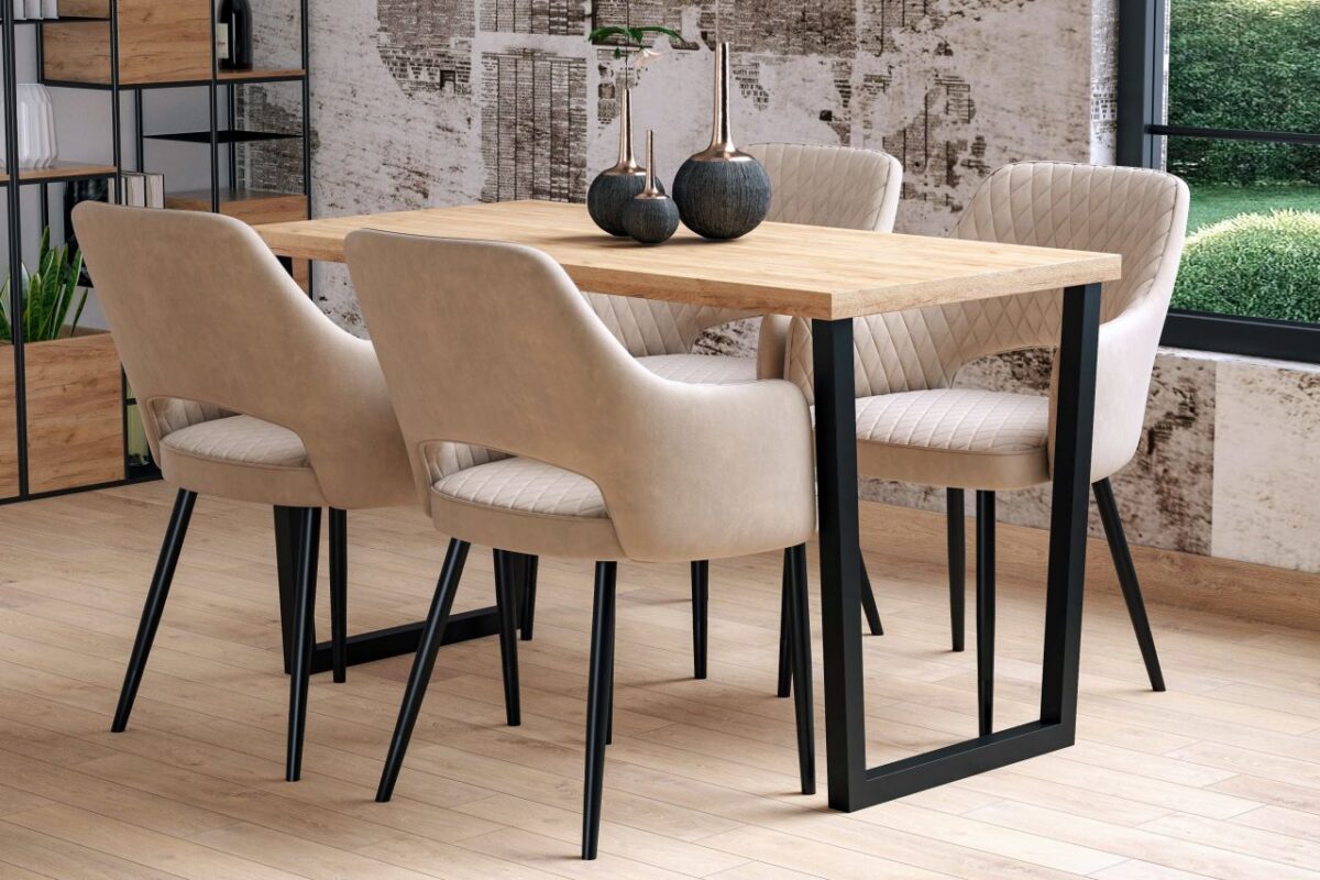Stół (dąb złoty craft + nogi V60) 67×128 | Meble DUO wdcu2rvfhixjbkbveysr