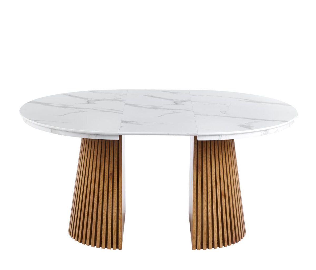 Stół rozkładany (biały marmur/dąb) 120(160/200)x120 | Meble DUO wsajqodrb8z1dwtv2eul