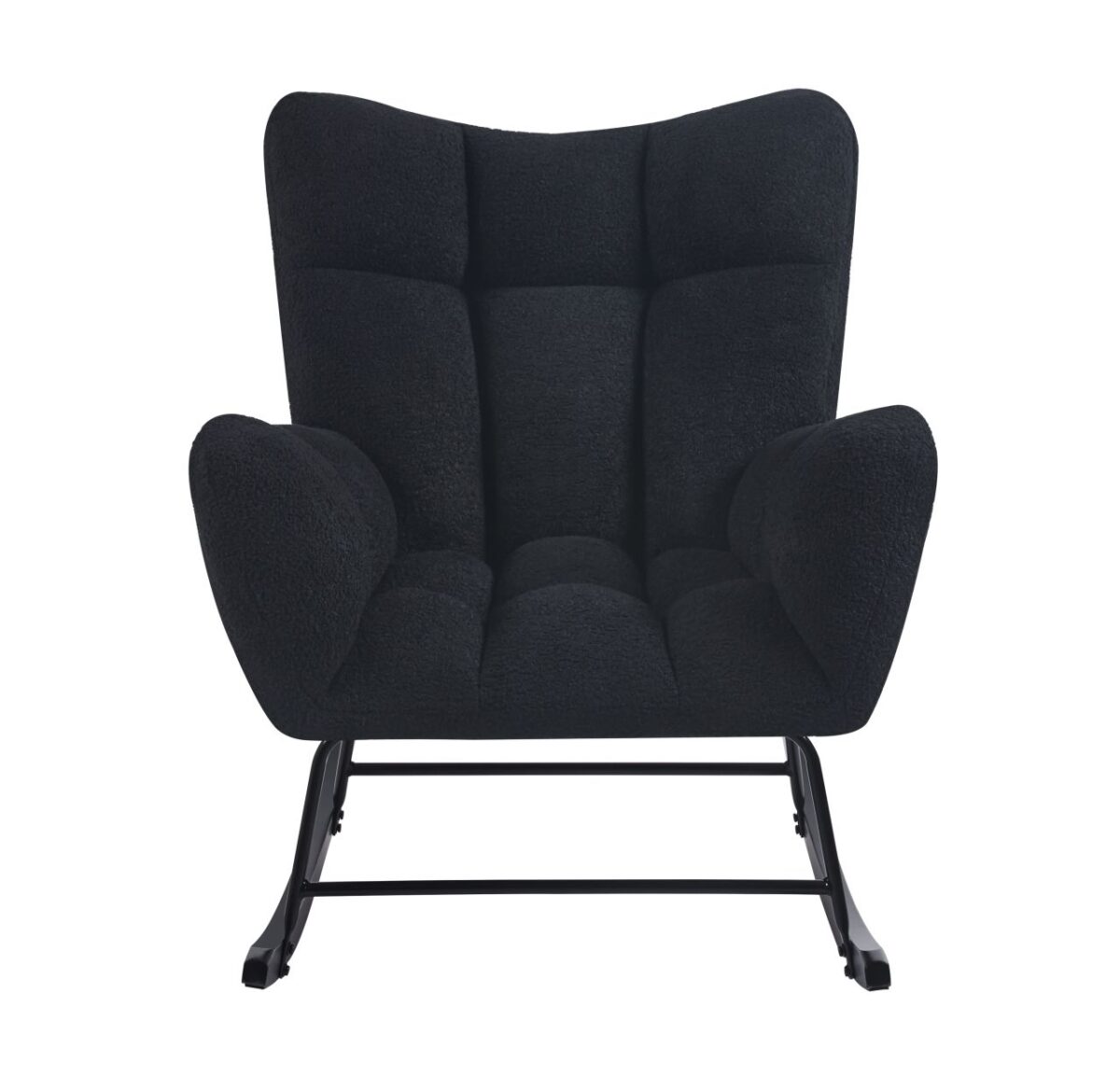 Fotel bujany Teddy (czarny) | Meble DUO x37i0rwsqumqvidovm5u