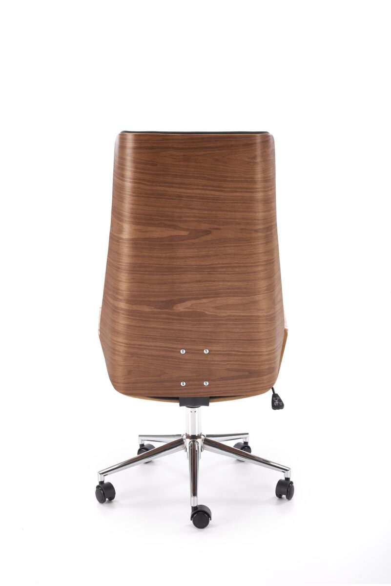 WEBSTER fotel gabinetowy orzechowy/czarny | Meble DUO 5905248135451 11